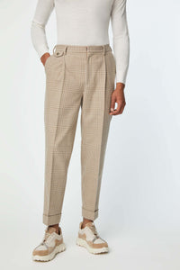 Miles pants in beige earth