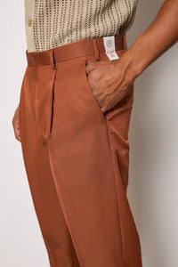 Miles pants - terracotta brick