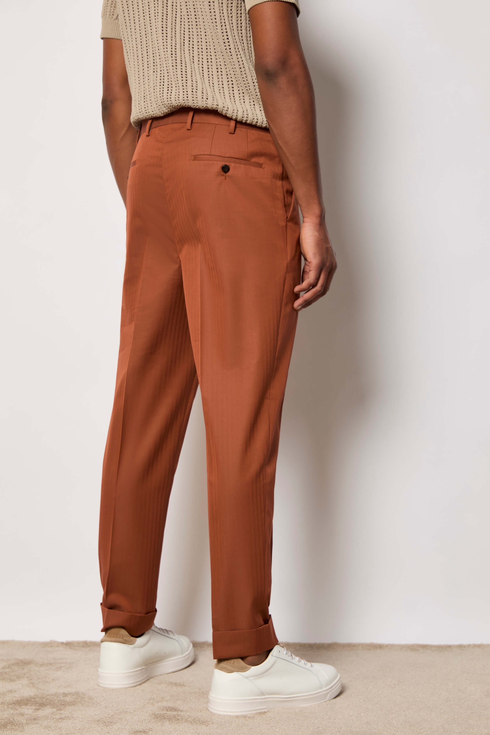 MILES pants - terracotta