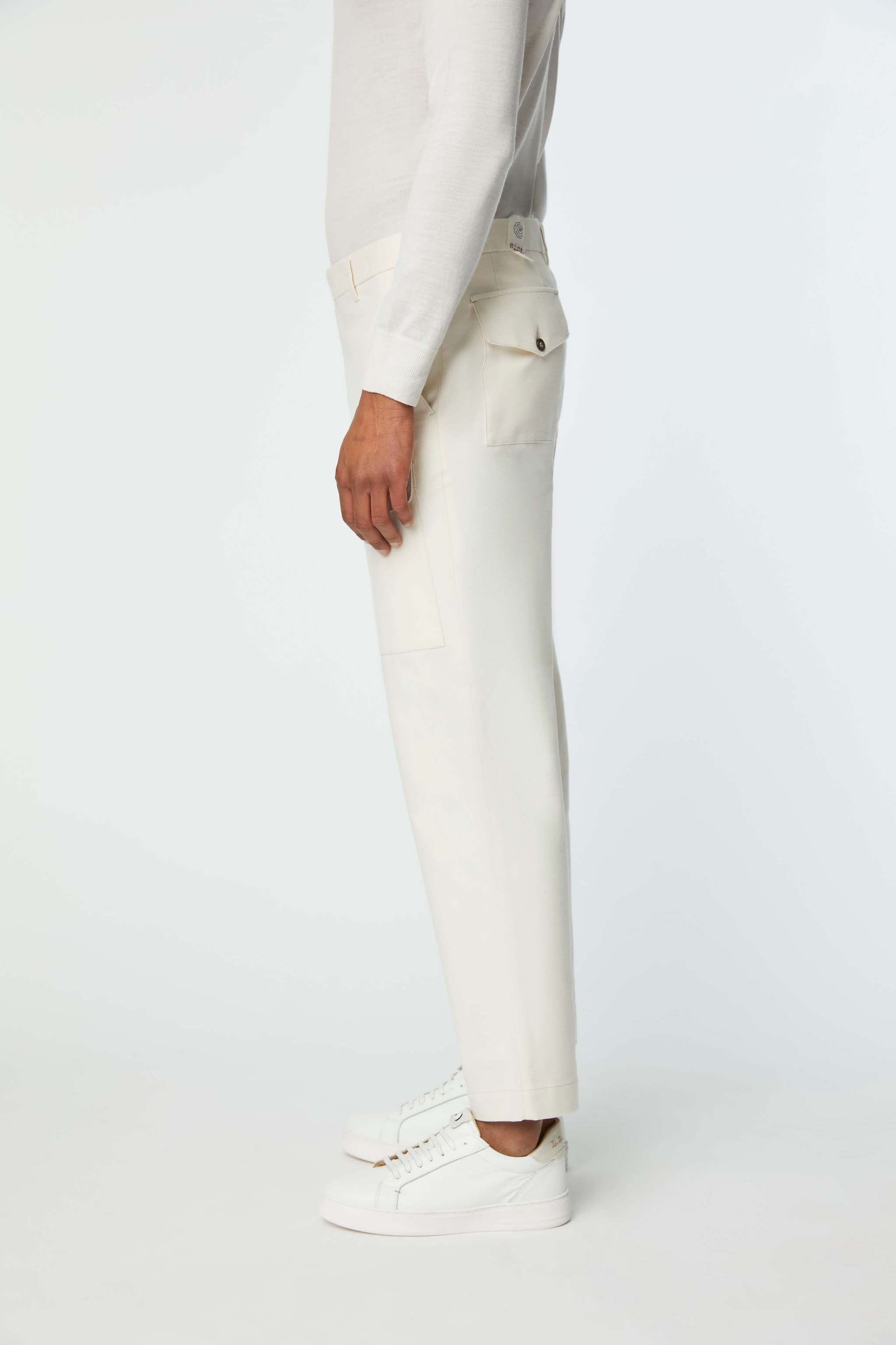 Pantalone TONY non trattato bianco