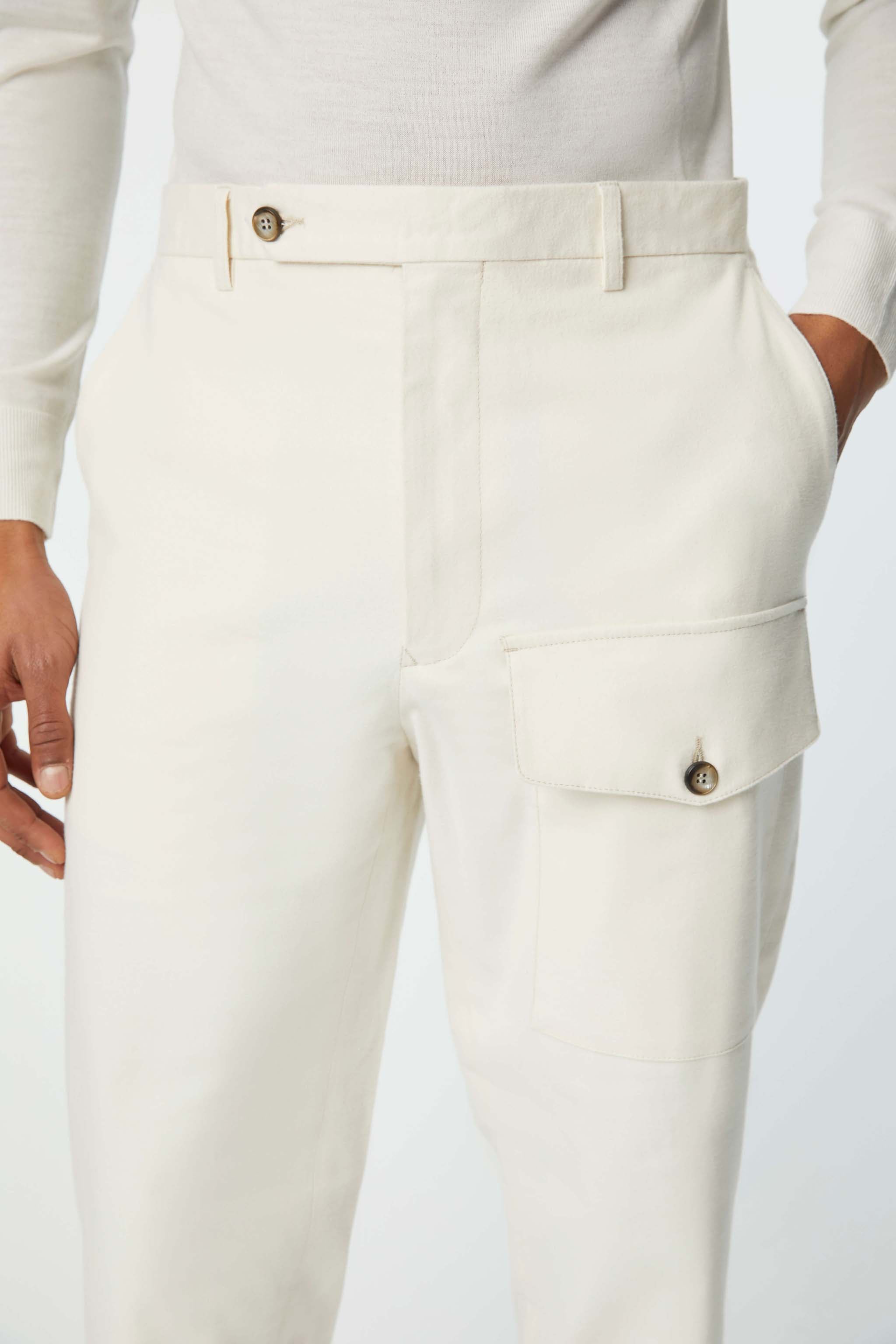 Pantalone TONY non trattato bianco