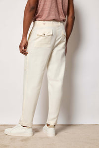 Pantalone tony non trattato bianco