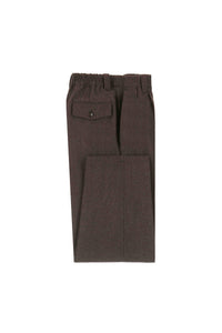 Untreated mark pants in brown brown