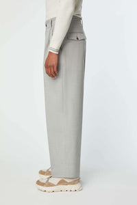 Untreated mark pants in ice gray light grey