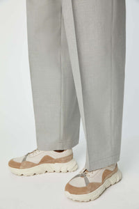 Untreated mark pants in ice gray light grey