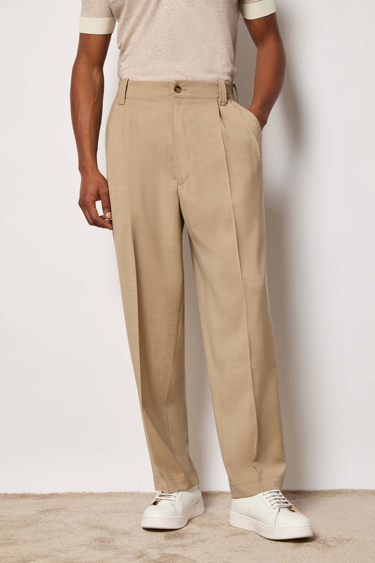 MARK pants untreated  - beige