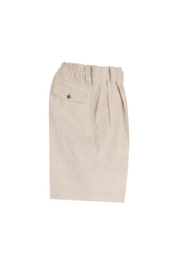 Mark bermuda shorts untreated - ivory beige