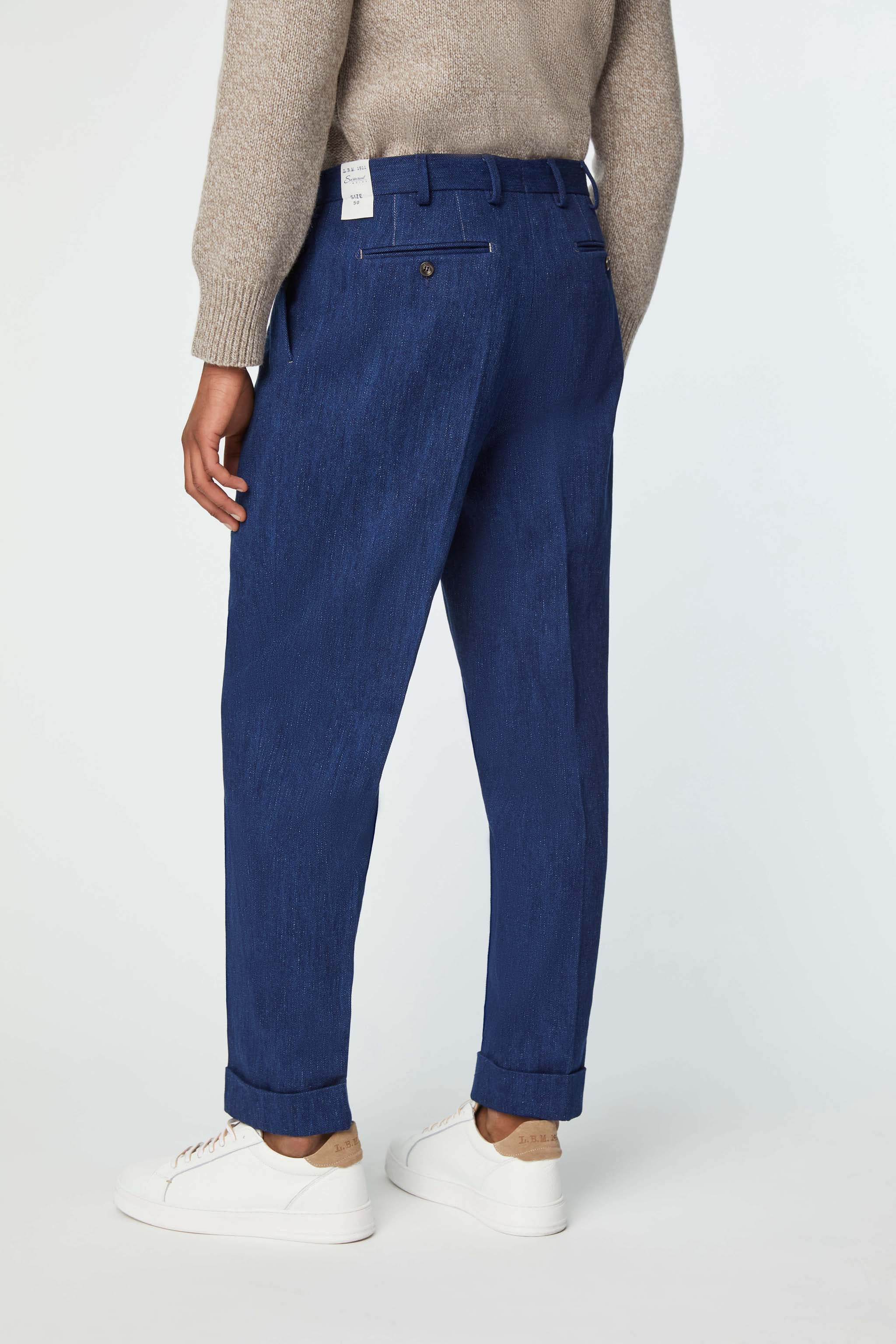 Sartorial Indigo JACO pants in denim blue