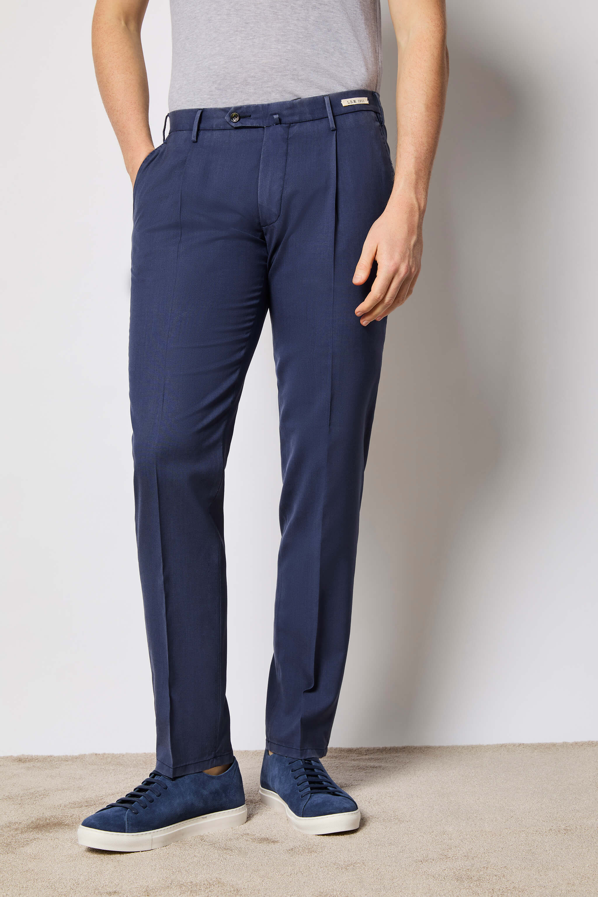 Pantalone MICHAEL tinto capo blu