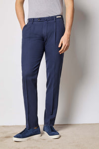 Pantalone michael tinto capo blu blu