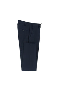 Garment-dyed ray pants in blue blue