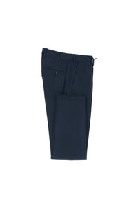 Garment-dyed ray pants in midnight blue blue