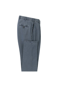 Muddy pants garment-dyed - powder blue light blue