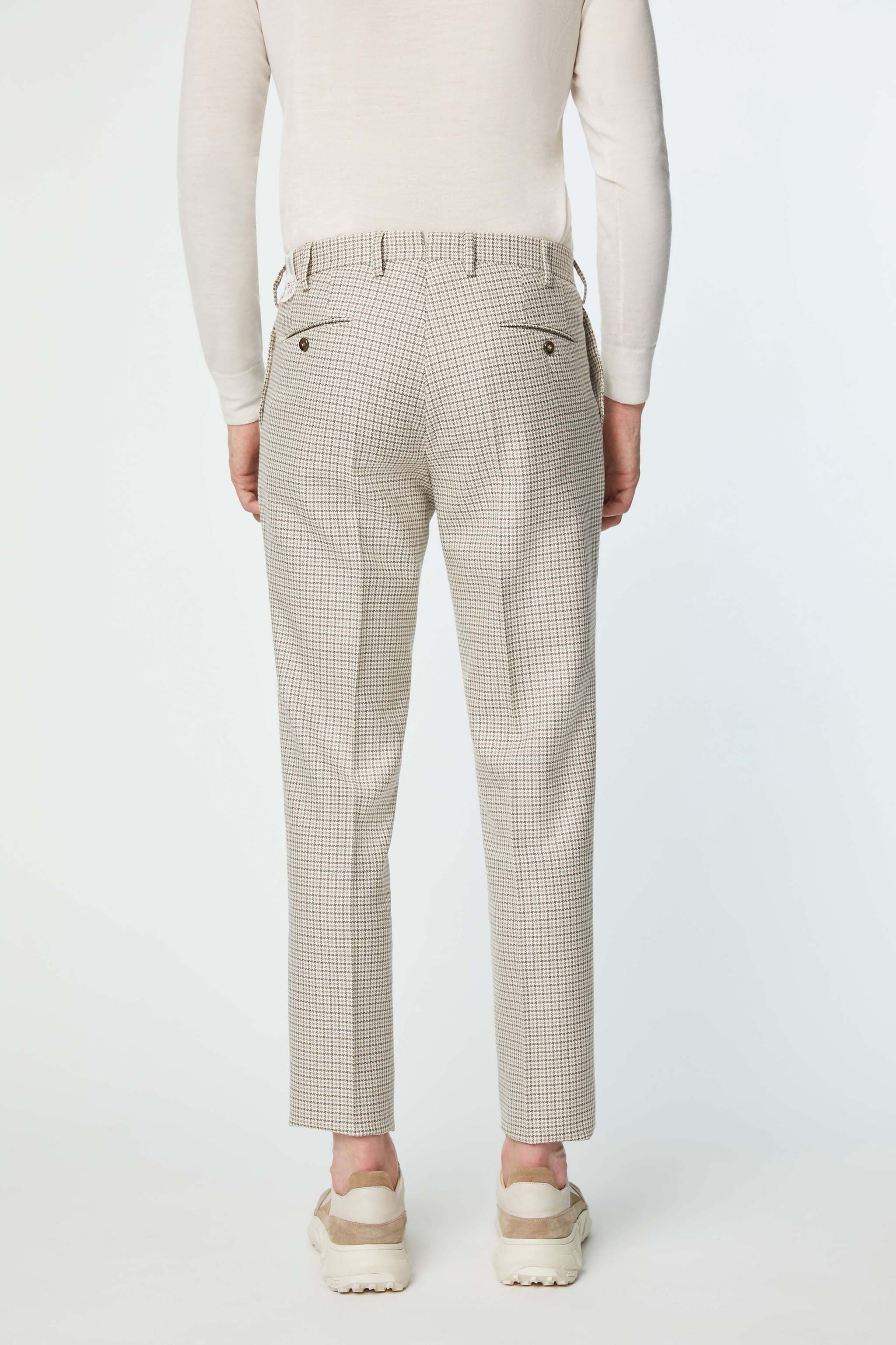 MICHAEL pants in houndstooth