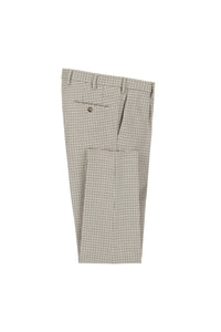 Michael pants in houndstooth beige