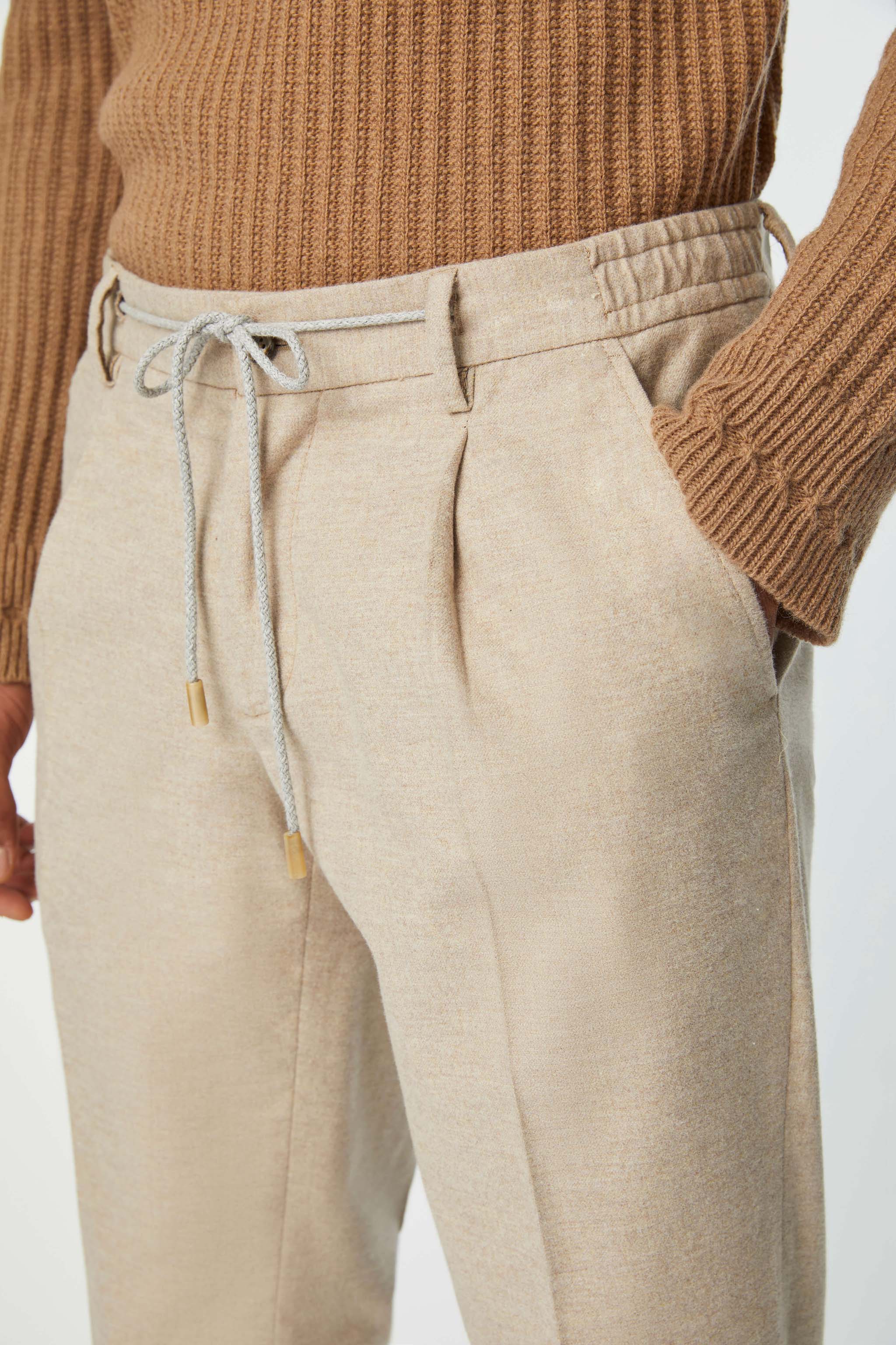 Untreated ED pants in beige