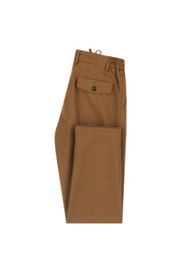 Pantalone ed non trattato caramello terra