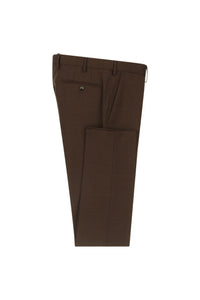 Pantalone freddie non trattato marrone marrone