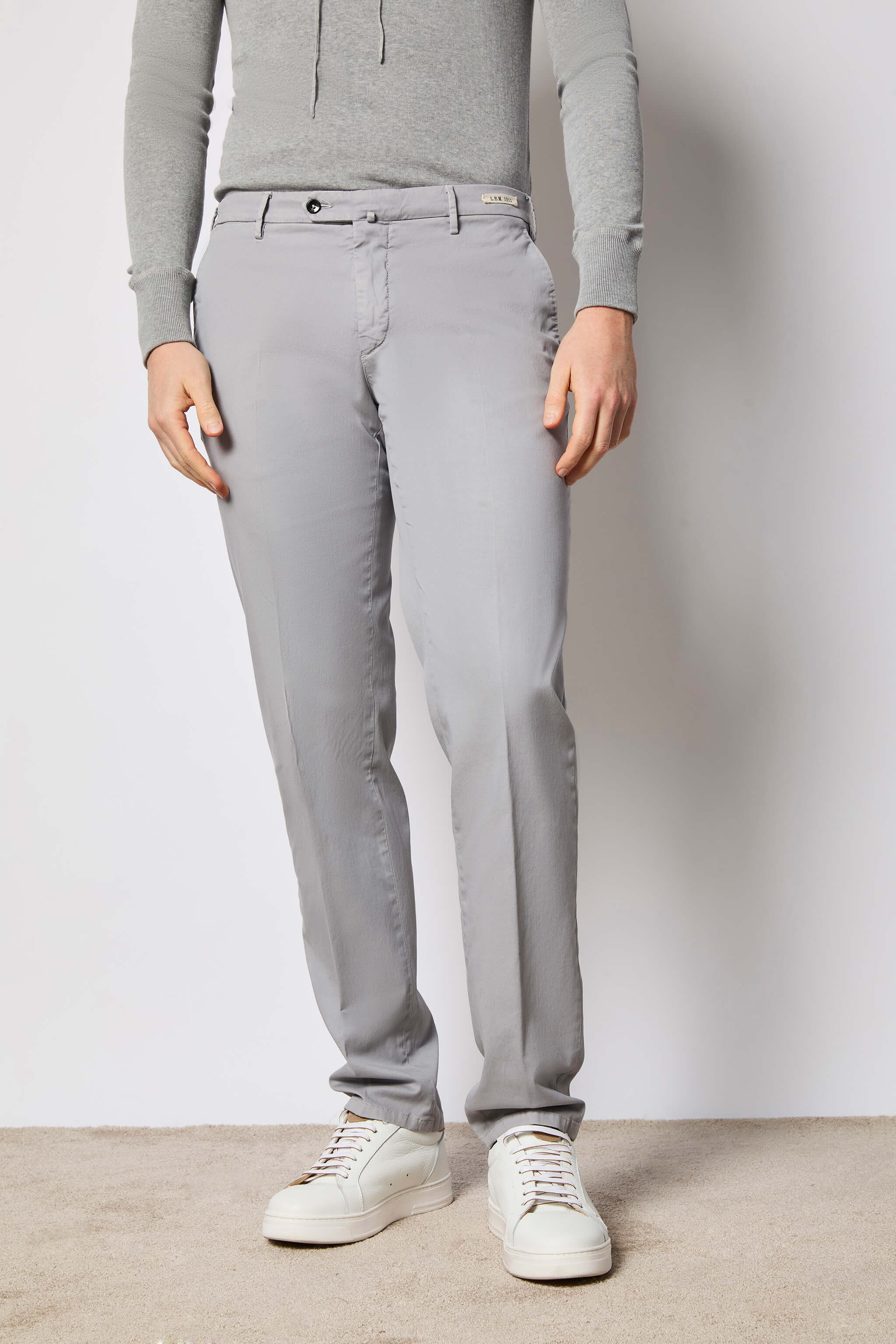 Pantalone ELTON tinto capo grigio