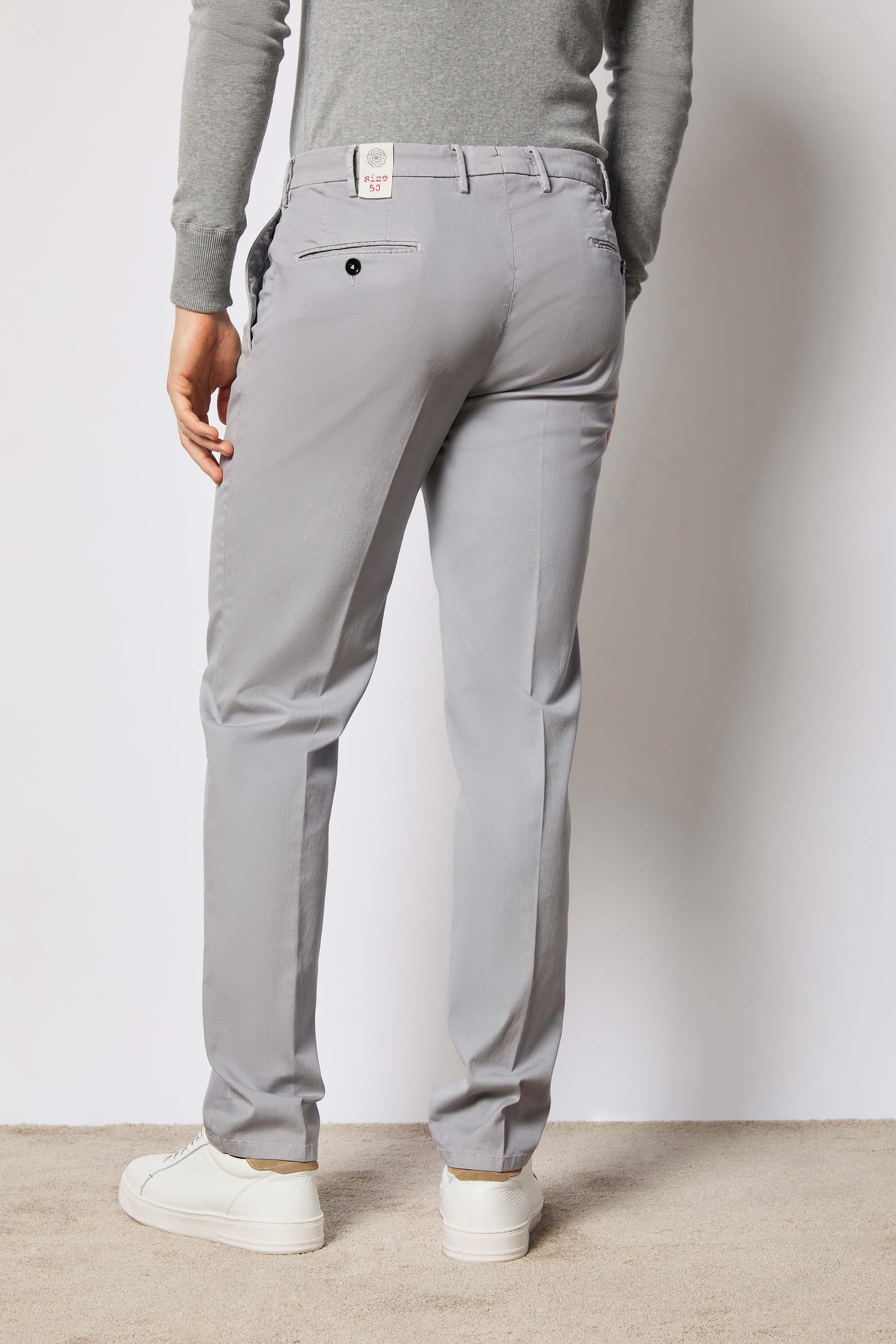 Pantalone ELTON tinto capo grigio