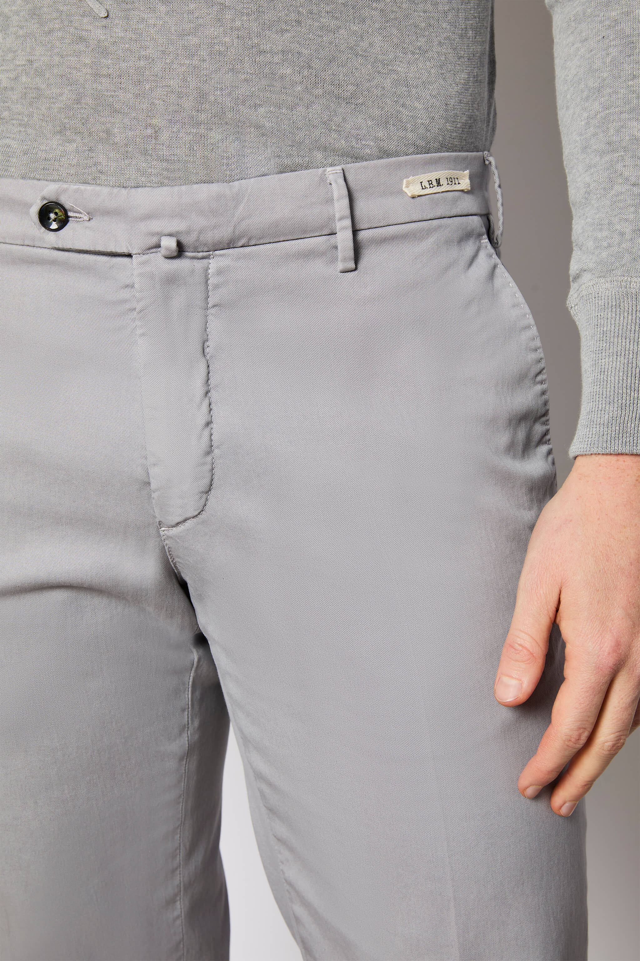 Pantalone ELTON tinto capo grigio