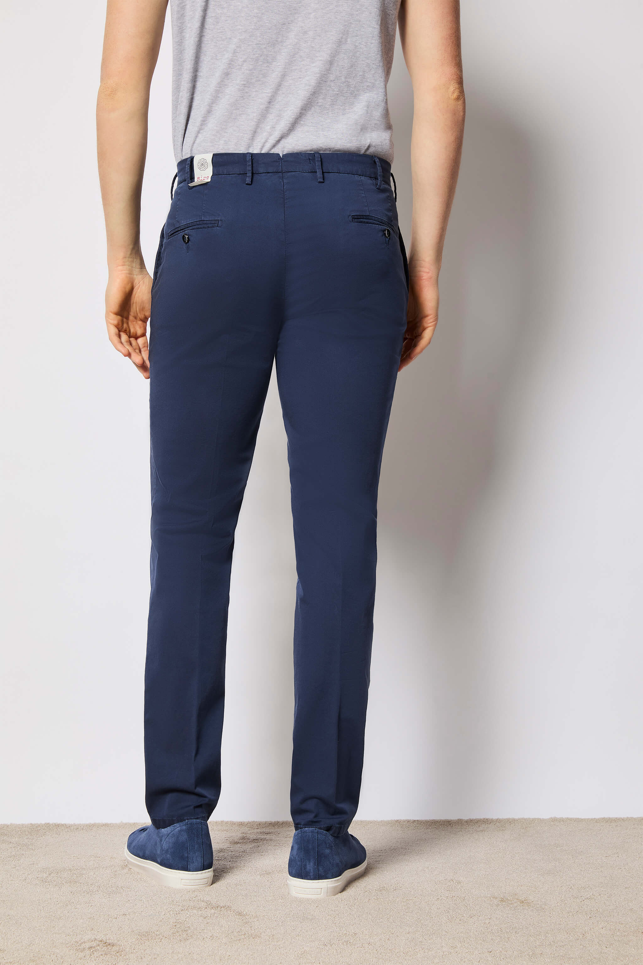 Pantalone ELTON tinto capo blu scuro