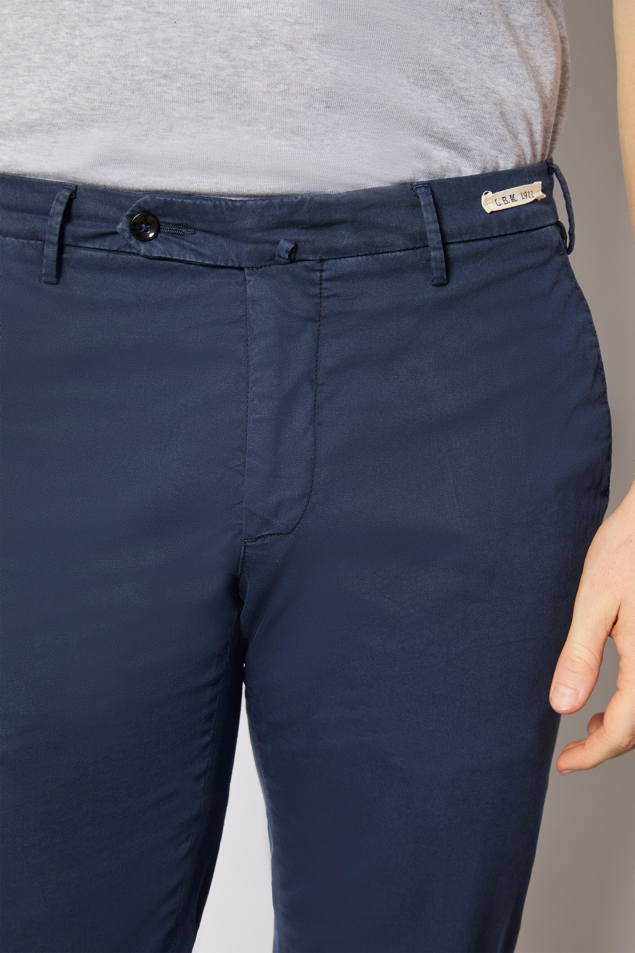 Pantalone ELTON tinto capo blu scuro