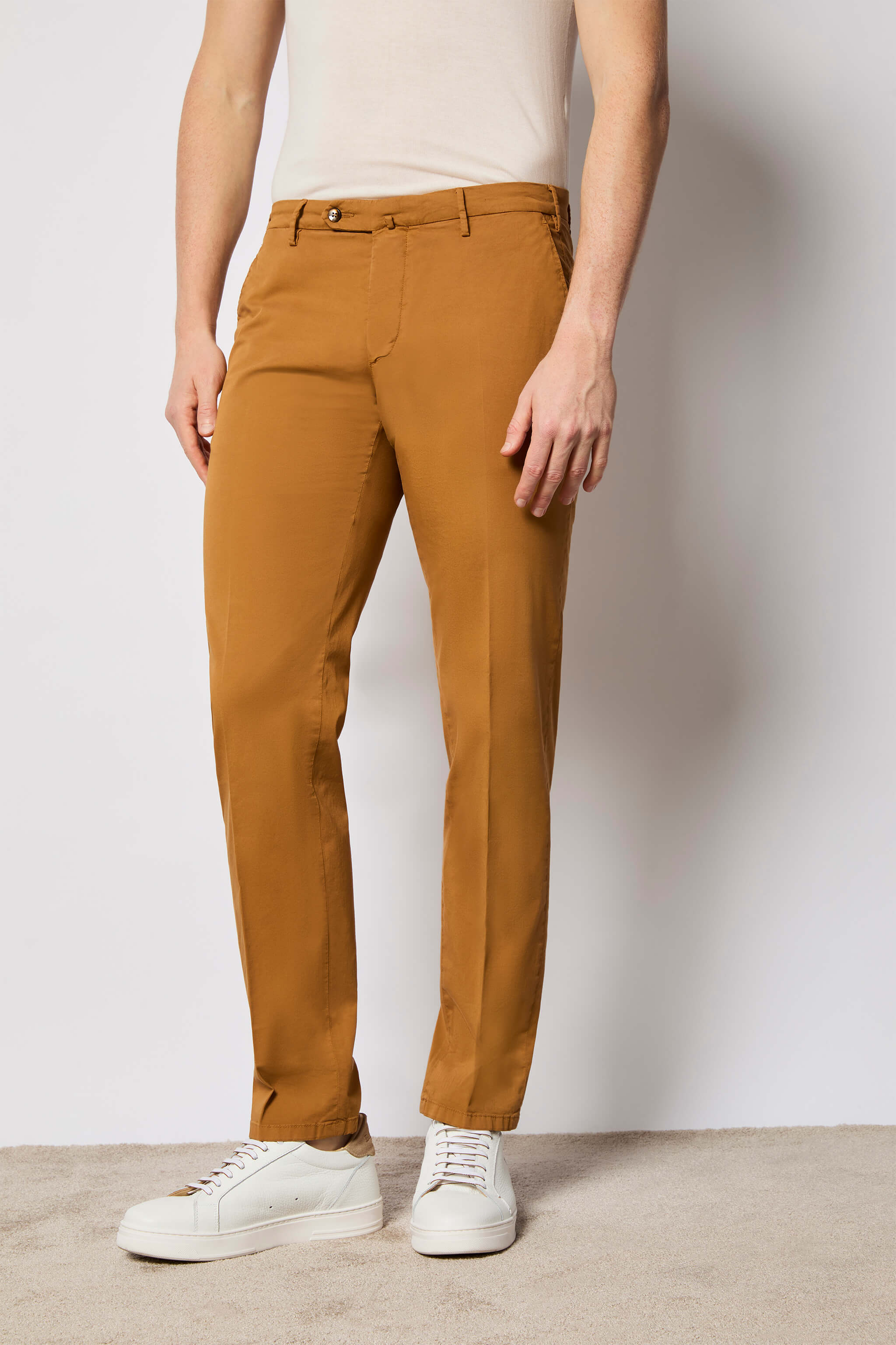 Pantalone ELTON tinto capo cammello