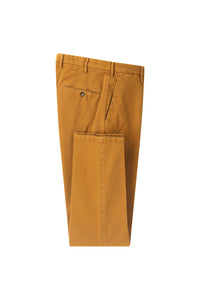 Pantalone elton tinto capo ocra giallo