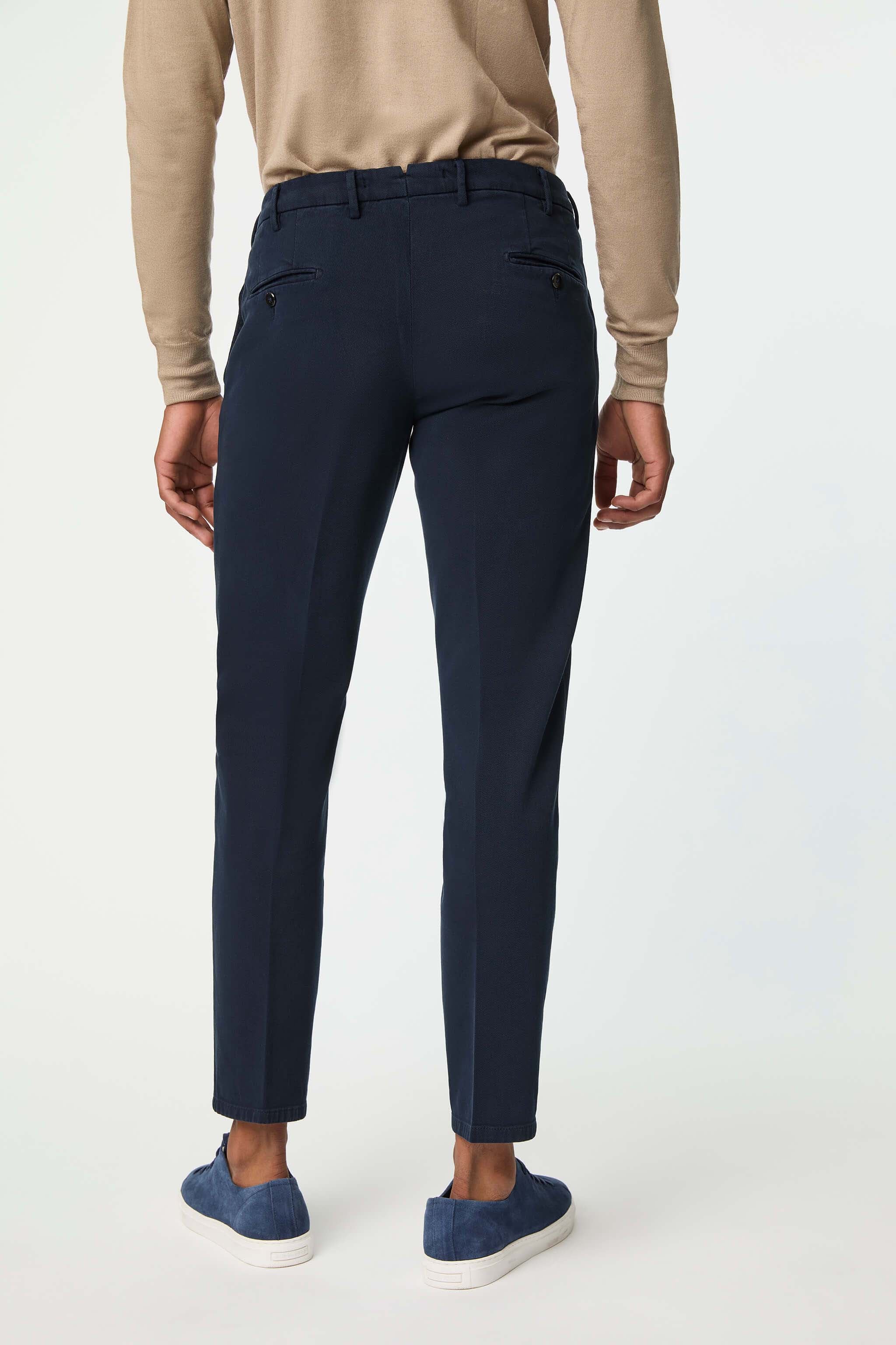 Pantalone ELTON tinto capo blu