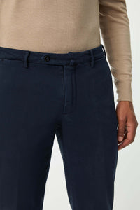 Pantalone elton tinto capo blu blu