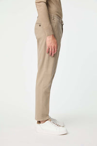 Pantalone elton tinto capo beige beige