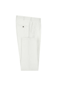 Garment-dyed michael pants - white white