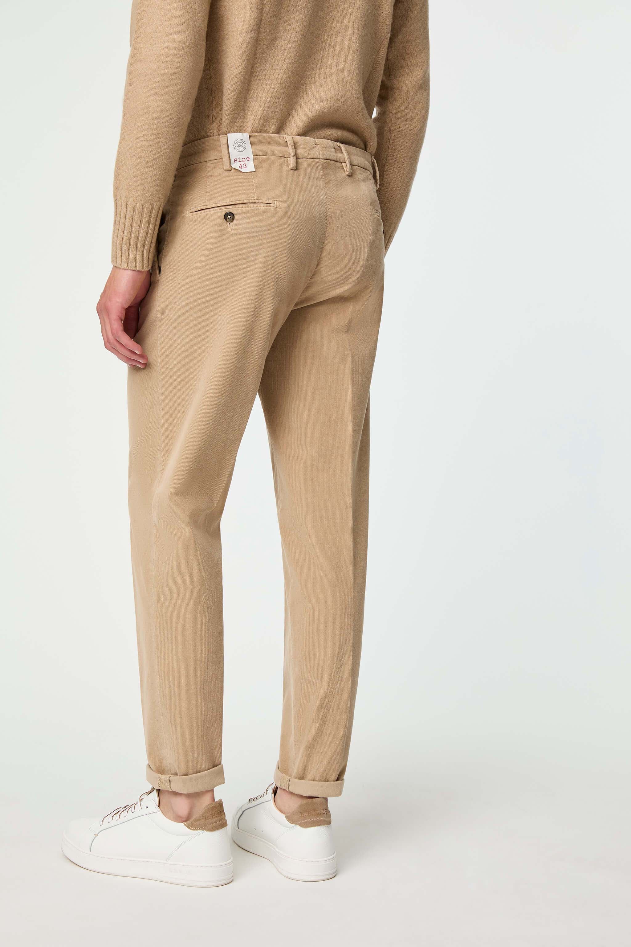 Pantalone MICHAEL tinto capo beige