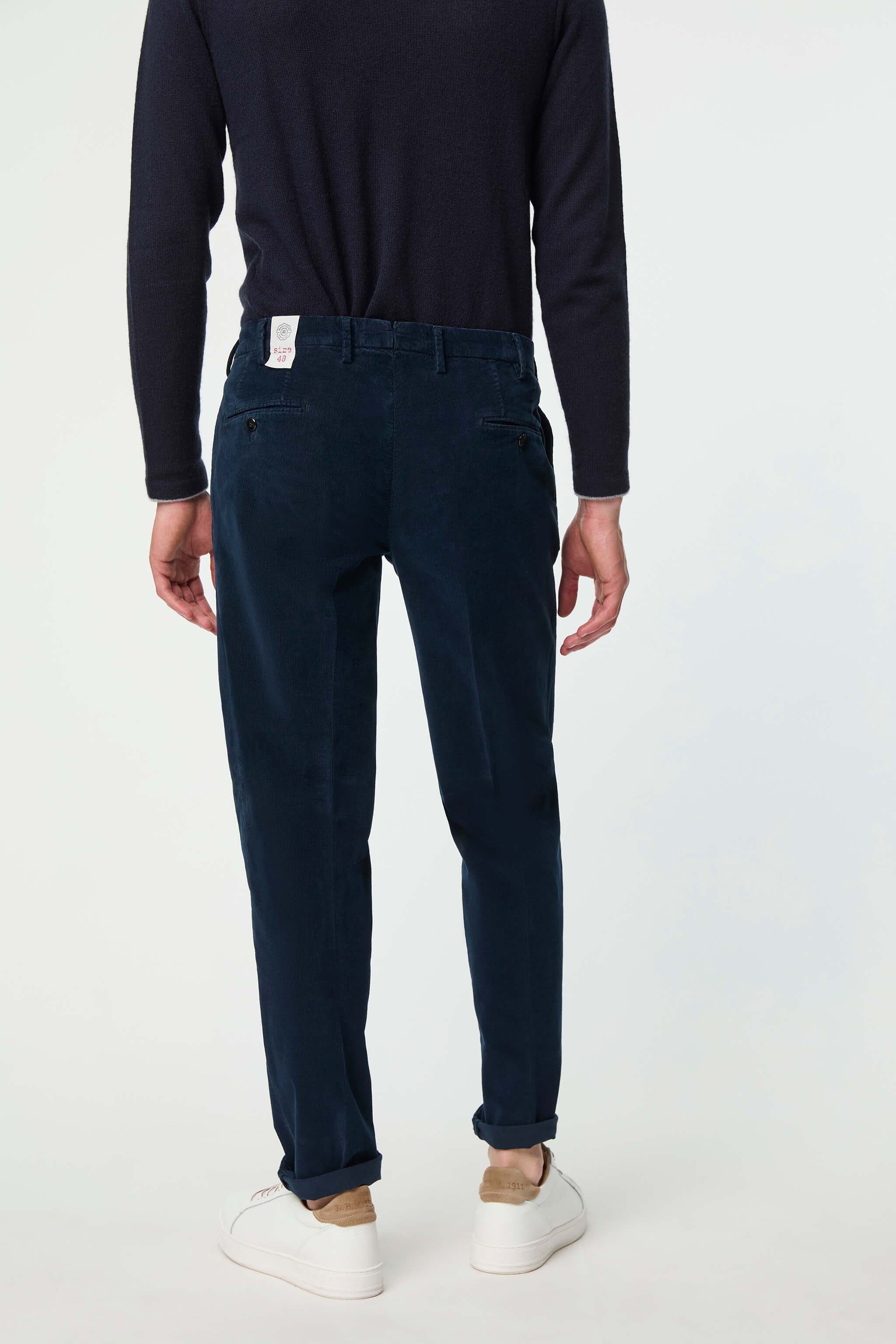 Pantalone MICHAEL tinto capo blu