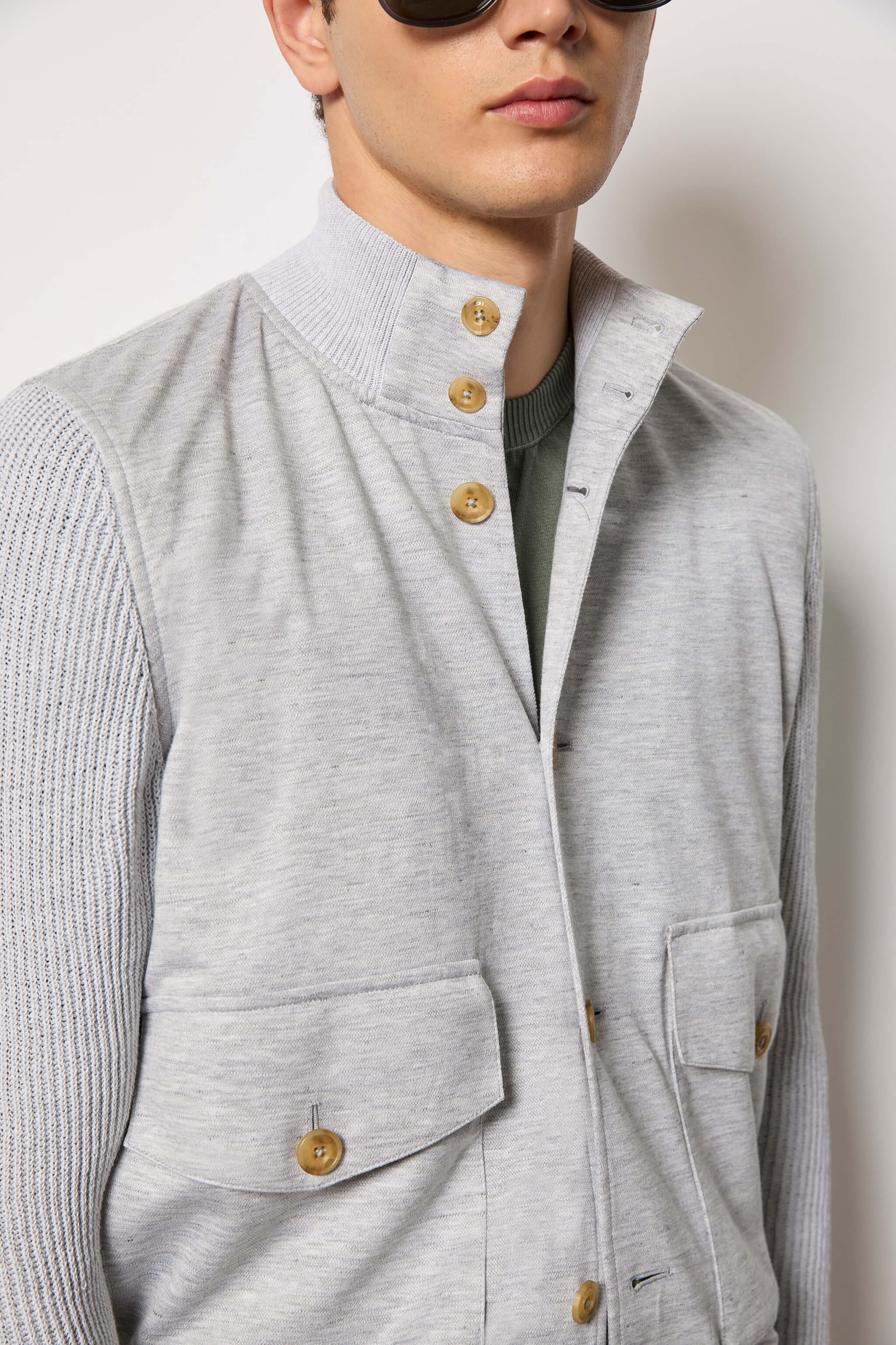 Bomber jacket - ice gray