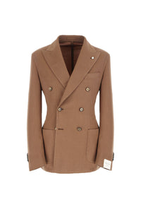 Double-breasted tom jacket in brown brown
