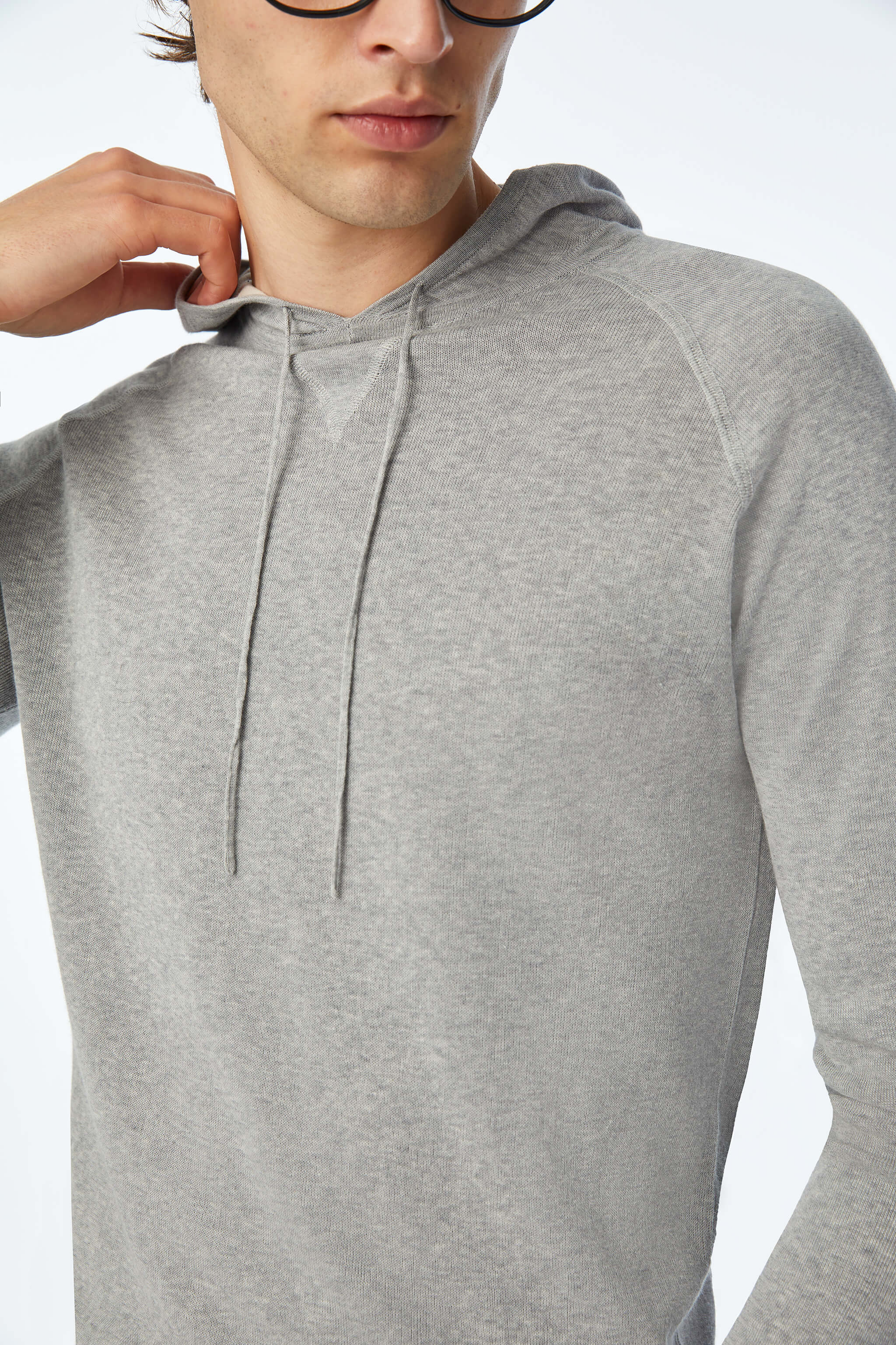 Gray Hoodie with logo