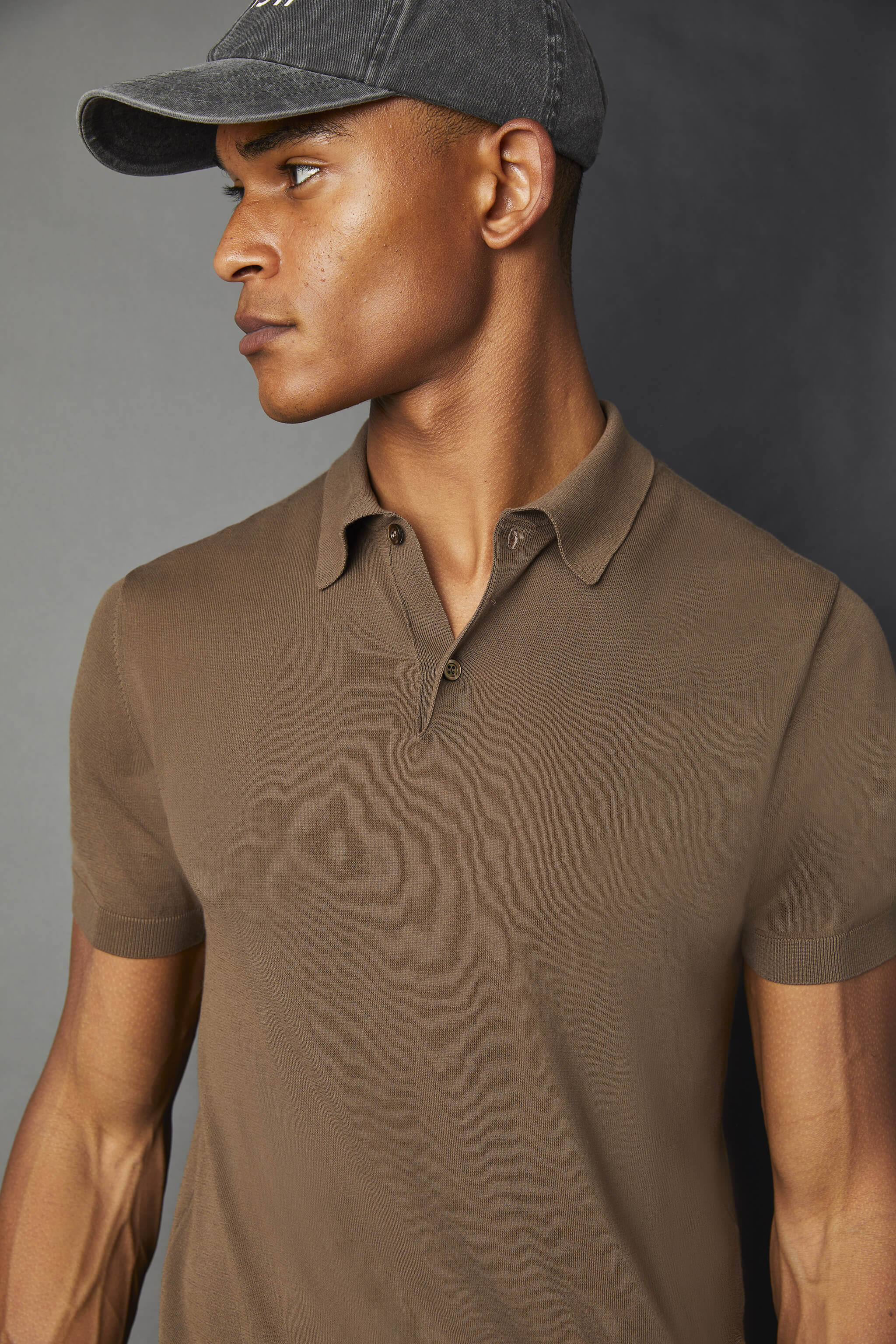 Polo shirt in Brown
