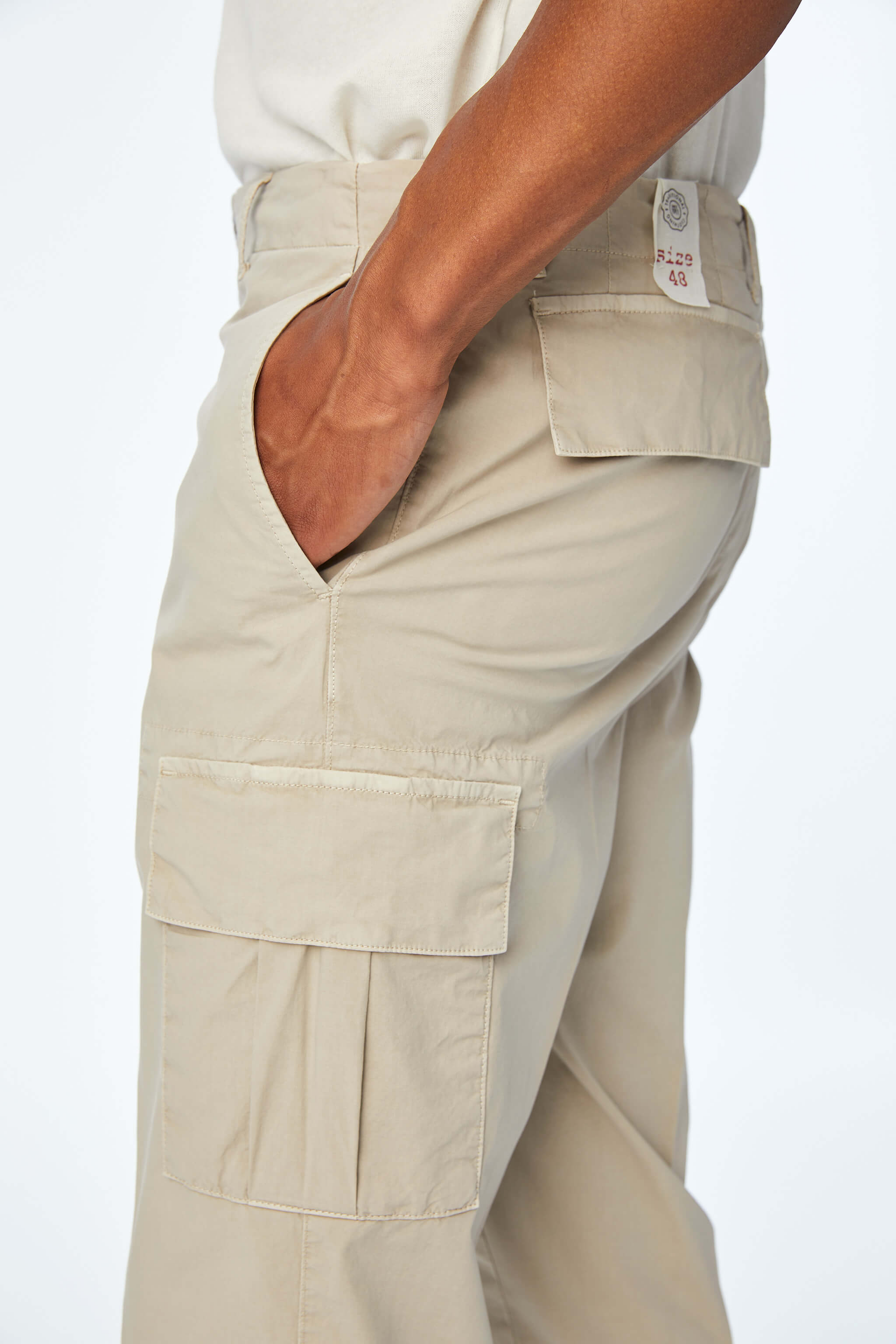 Pantalone CARGO beige