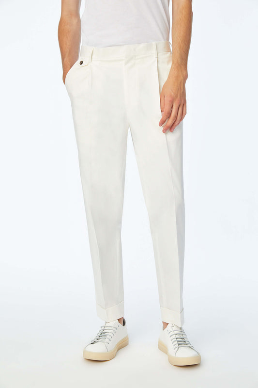 MILES pants in White