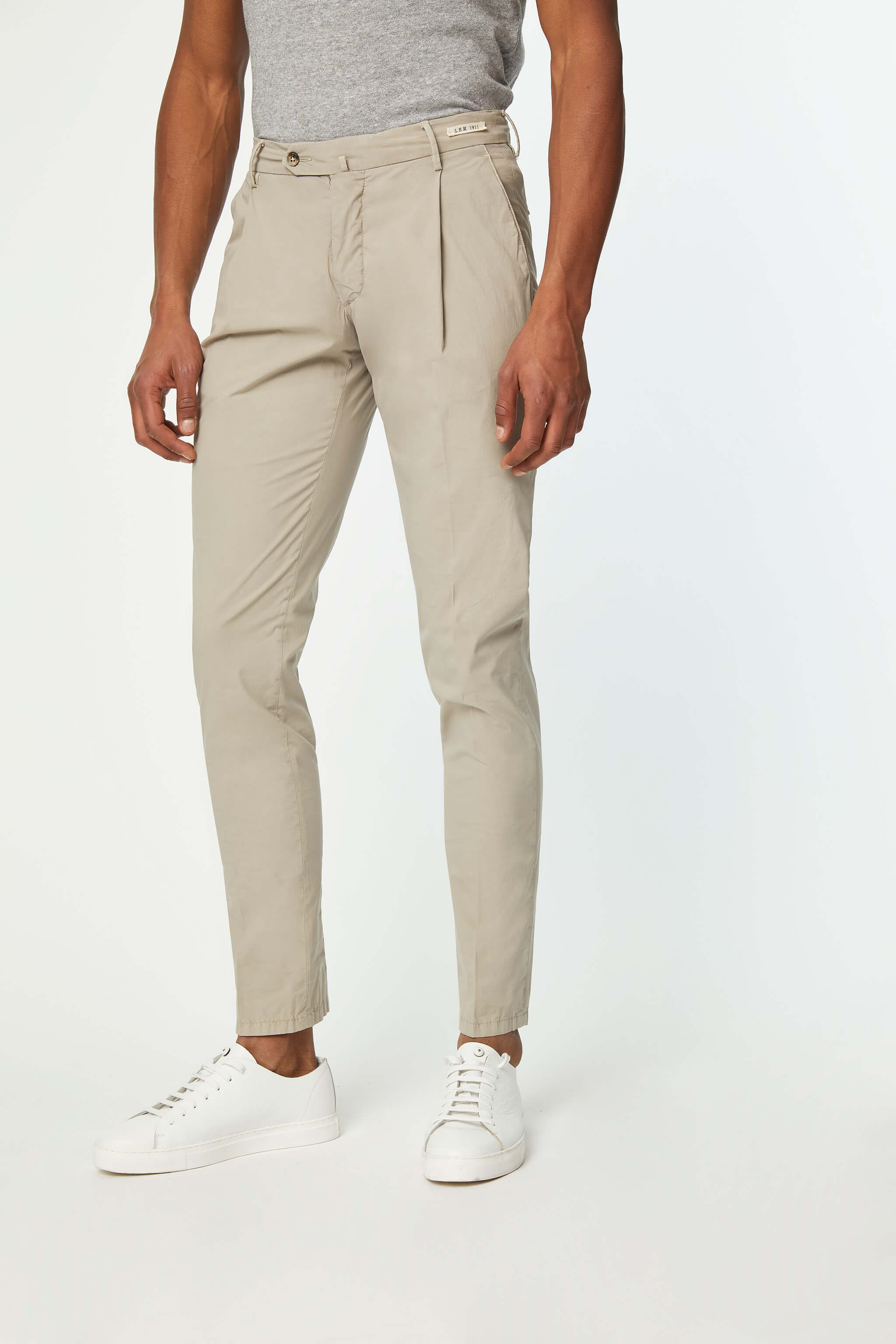 Pantalone MUDDY tinto capo beige