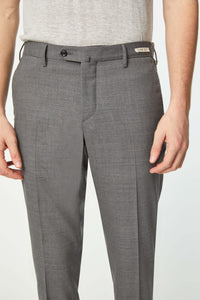 Elton pants in dark gray medium gray