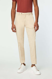 Pantalone elton tinto capo beige beige