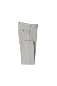 Garment-dyed elton pants in light gray light grey
