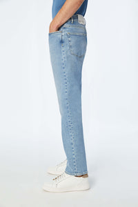 Straight cut 5 pocket light blue jeans light blue